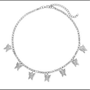 Butterfly garden choker